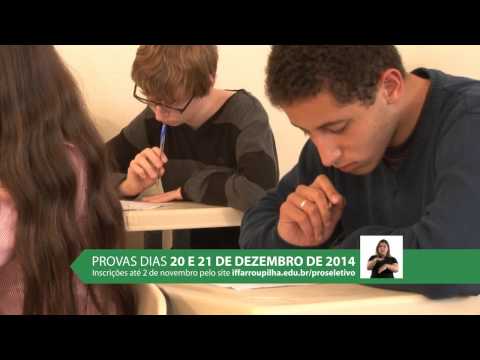 Processo Seletivo 2015 IF Farroupilha