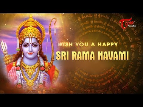 Sri Rama Navami 2025 Greetings | Happy Rama Navami Wishes | TeluguOne