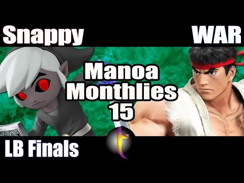 MM15 Singles: SSB Wii U - LF - Snappy vs WAR