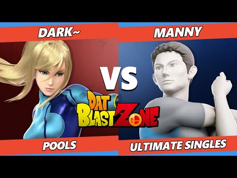 DAT BlastZone 32 - Dark~ (ZSS) Vs. Manny (Wii Fit) SSBU Ultimate Tournament