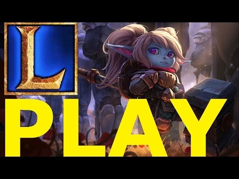 AMAZING PLAY (Poppy) - League of Legends