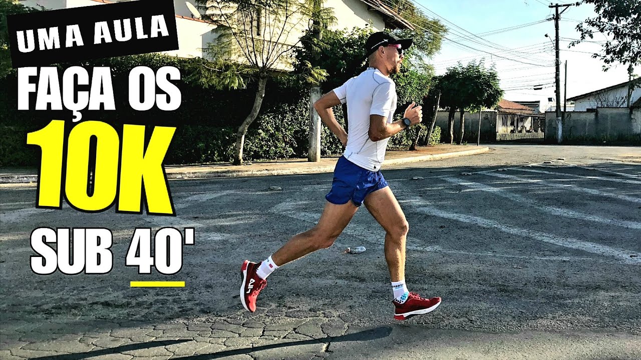 COMO CORRER 10K SUB 40' | VÍDEO AULA
