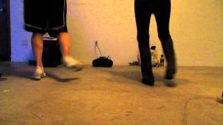 Get Along Stray Dog clogging dance practice