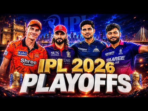 IPL 2026 Playoffs: Top 4 Teams Confirmed! | RCB, GT, SRH, RR Schedule & Standings