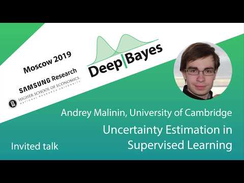 [DeepBayes2019]: Day 6, Keynote Lecture 3. Uncertainty estimation in supervised learning