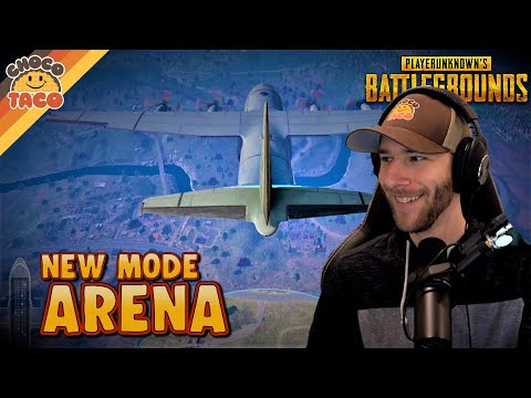 chocoTaco Tests New Arena Mode ft. Halifax, chun, and Swagger - PUBG Gameplay