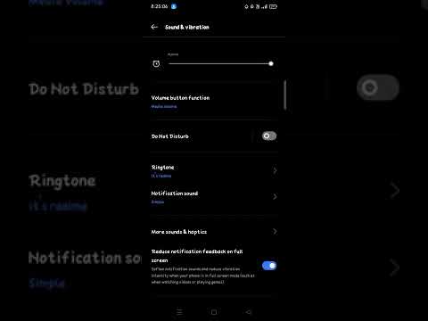 in realme 7 X me touch sound aur vibration kaise band kare touch sound off