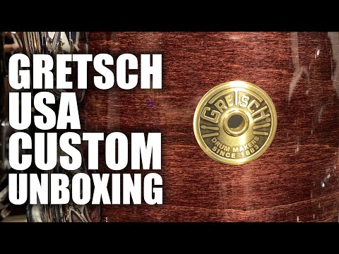Gretch USA Custom Kit Unboxing