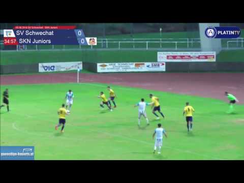 05.08.2016 SV Schwechat - SKN Juniors - Highlight  (1. Halbzeit / 35:05) am 05.08.2016 20:16