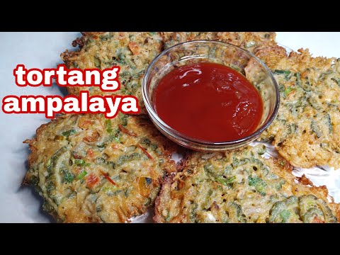 TORTANG AMPALAYA | BITTER GOURD OMELETTE