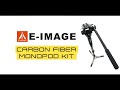 E-Image Carbon Fiber Monopod + Fluid Head