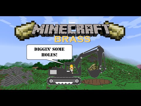 Pro Digger - Mineraft Brass Modpack (Stream VOD 1-5-2021)