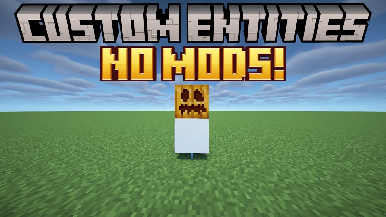 How to Make Custom Entities in Minecraft 1.21.4 | Minecraft Data Pack Tutorial