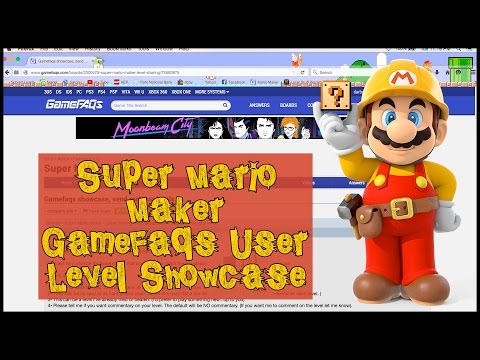 Super Mario Maker GameFaqs User Levels Showcase