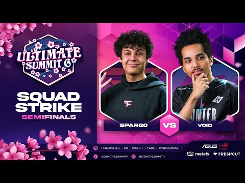 Sparg0 vs VoiD - Squad Strike Semi-Final - Smash Ultimate Summit 6