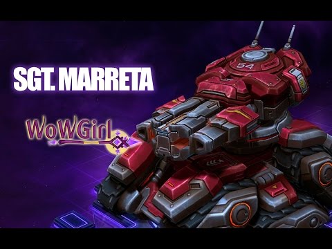 Heroes of the Storm - Sgt. Marreta