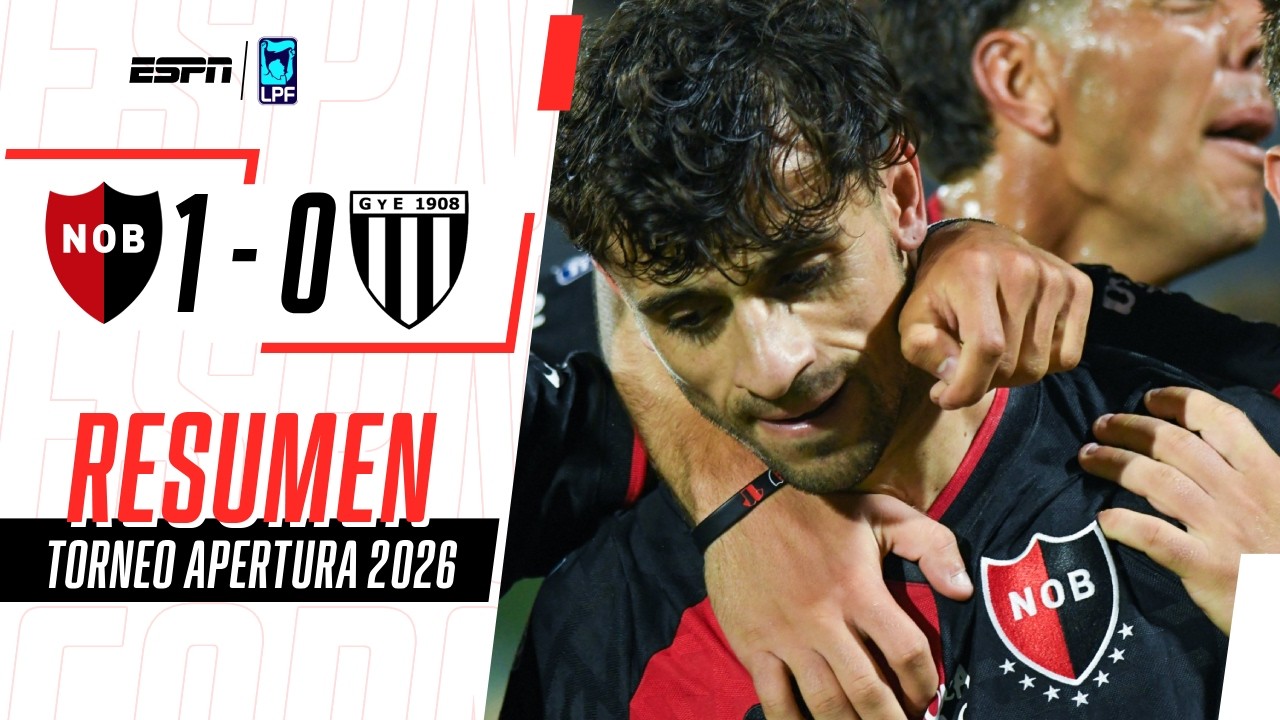 DESAHOGO TOTAL PARA LA LEPRA QUE LOGRÓ SU PRIMERA VICTORIA | Newell's 1-0 Gimnasia (M) | RESUMEN