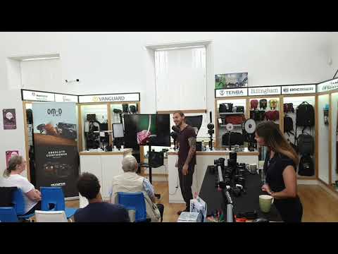 An Evening with Geraint Radford at Carmarthen Camera Centre.