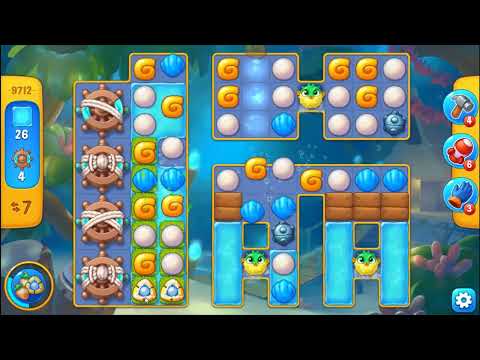 FISHDOM:  💥💥 Level 9710, 9711, 9712 Hard level, 9713 First try  💥💥 All No boosters💥💥