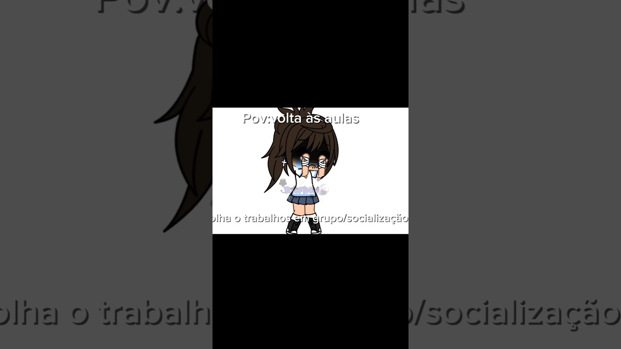 Volta às aulas...[ib:tiktok🎀]#trend #gacha #gachalife #aulas #music #shortvideo #edit #fy