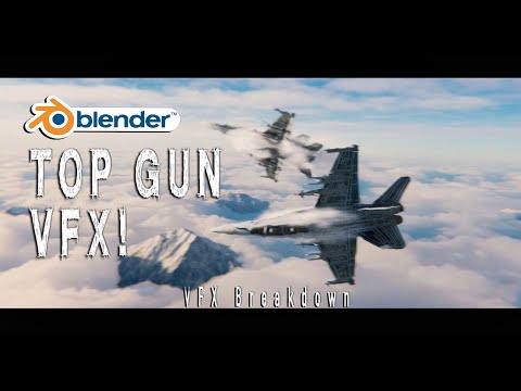 Re-creating Top Gun VFX in Free Software: Breakdown ft. Blender 3d - YouTube