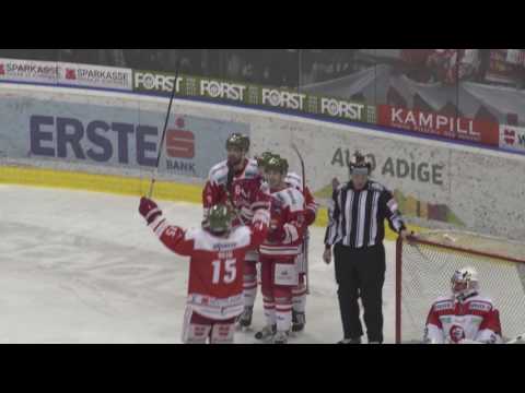 EBEL: HCB Südtirol Alperia - Znojmo 3:1, 11.1.2017
