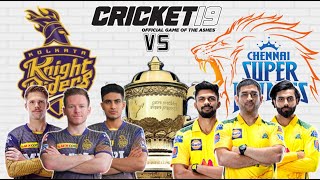 IPL FINAL LIVE - CSK vs KKR - VIVO IPL 2021 LIVE Prediction Match - Cricket 19