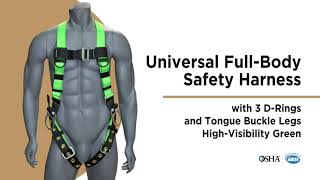 AFP Yellow Demon Fall Protection Comfort Harness / Safety Harness