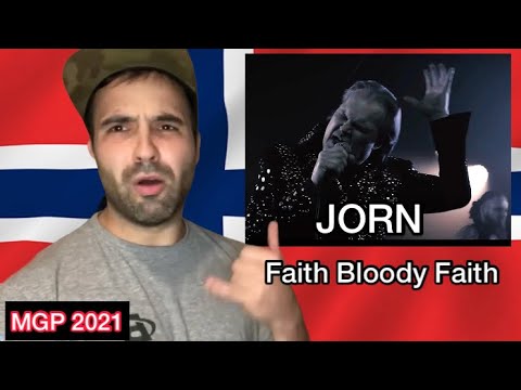Reaction 🇳🇴: JORN - Faith Bloody Faith (MGP 2021) Music Viddo