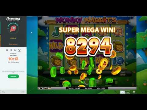 Latest Video's Wagering Attempt - Wonky Wabbits ONLY