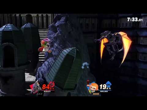 Super Smash Bros Ultimate LuGa (Ridley) Vs Chloè (Inkling)