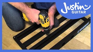 Video thumbnail for Setting up a PedalTrain with Voodoo Lab Pedal Power Pro II (Guitar Lesson GG-123) by JustinGuitar