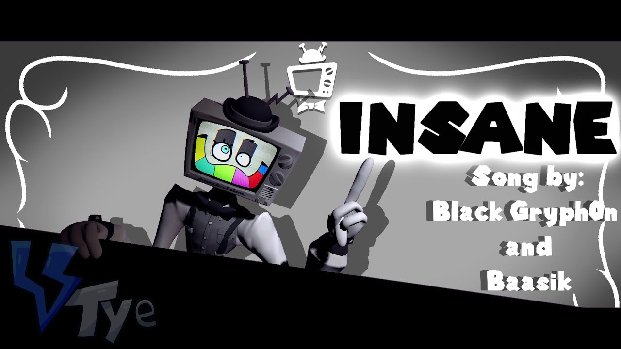 Black Gryph0n  - Insane  (Mr Puzzles/SMG4 Fan Animation)