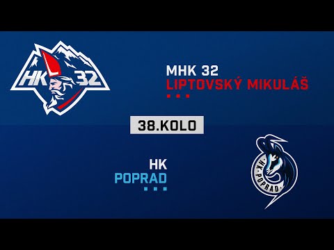38.kolo MHK 32 Liptovský Mikuláš - HK Poprad HIGHLIGHTS