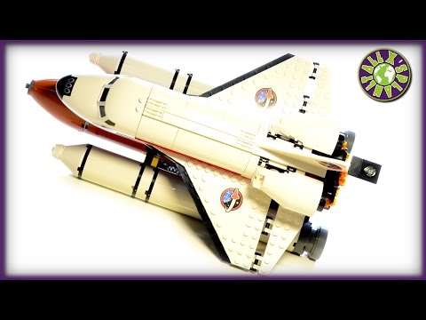 Lego City Space 2015 Space Port With Space Shuttle Stop Motion Review | ALEXSPLANET