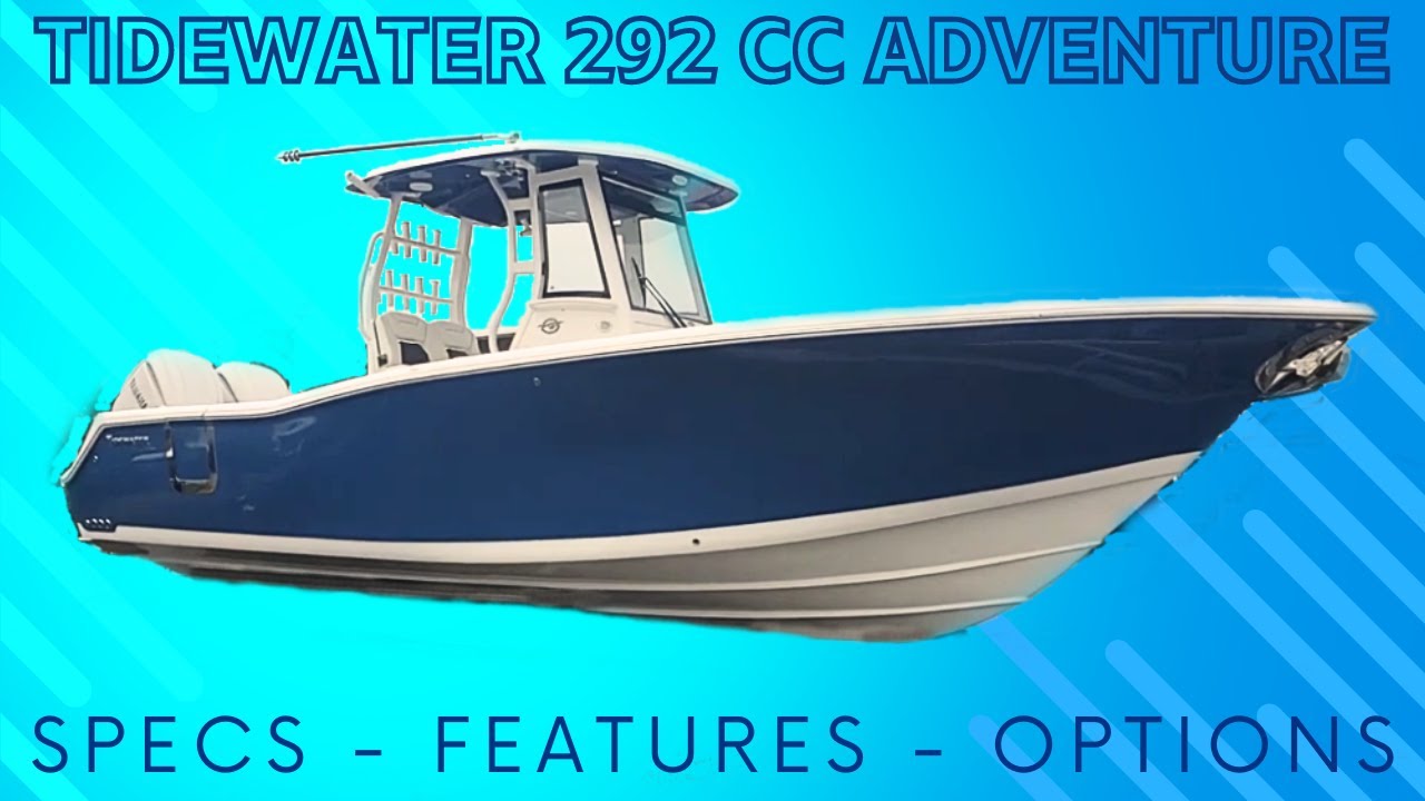 Brand New 2024 Tidewater 292 CC Adventure
