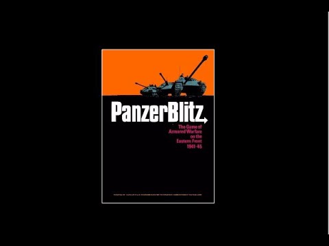 How To Play: Panzerblitz (history, rules and situation 1).