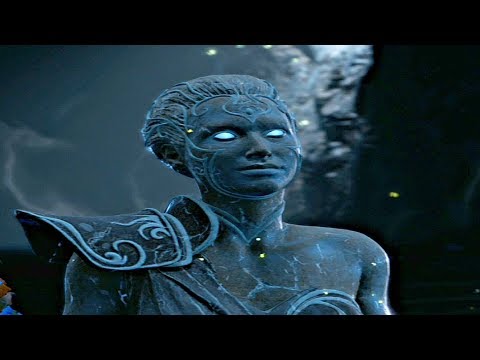 GOD OF WAR 4 - Athena Scene & Blades of Chaos Gameplay