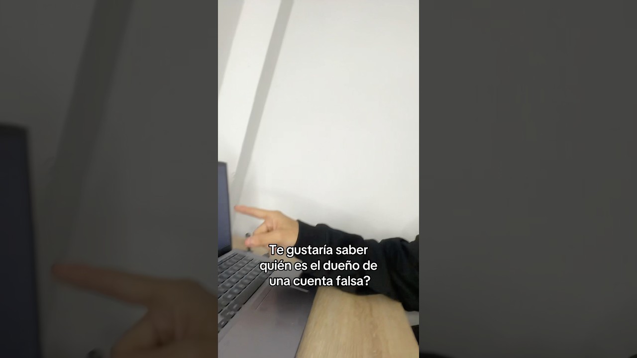 Así puede saber quién es el dueño de una cuenta falsa￼👨🏻‍💻#trucosytips #hacks #trucospc