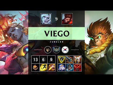 Viego Jungle vs Wukong: Rampage - KR Challenger Patch 14.16