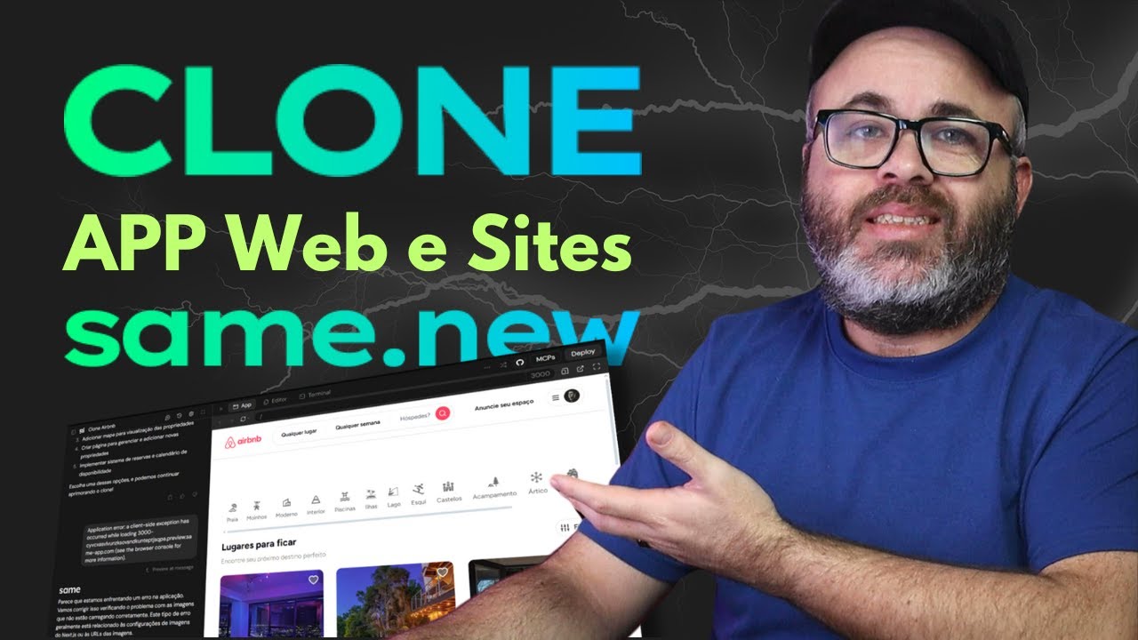 Same.new - Clona qualquer APP Web  (Loucura total!) Full-Stack