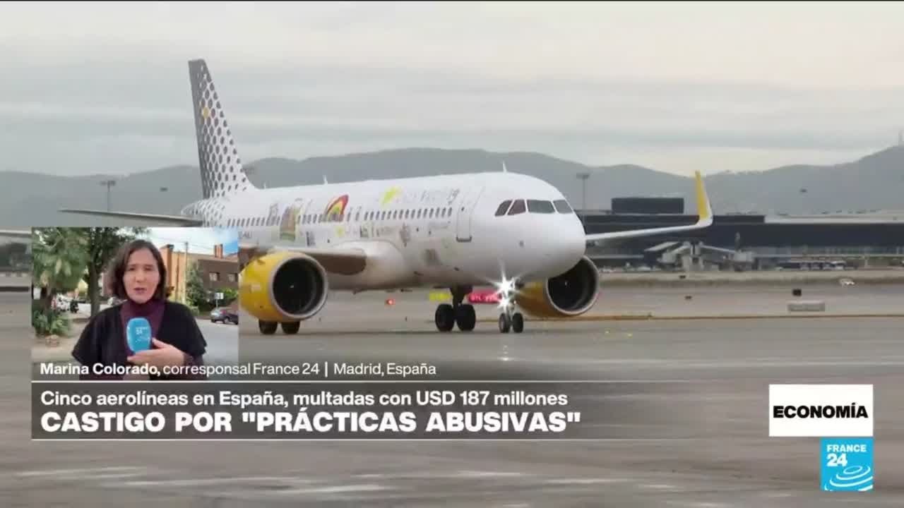 España multa con USD 187 millones Ryanair y cuatro aerolíneas más por cobros abusivos de servicios