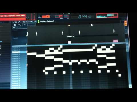 Ralph The Architek working on a new beat on FL 9