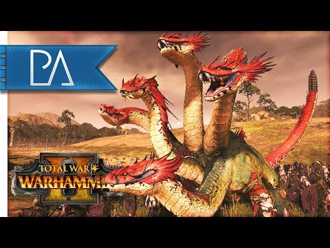 BATTLE OF THE LOST TEMPLE: FREE FOR ALL - Total War: Warhammer 2 Gameplay