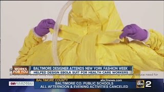 Baltimore woman helped design Ebola suit
