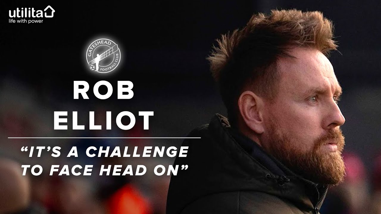 💬 “It’s a challenge to face head on” | Rob Elliot issues January squad update | INTERVIEW