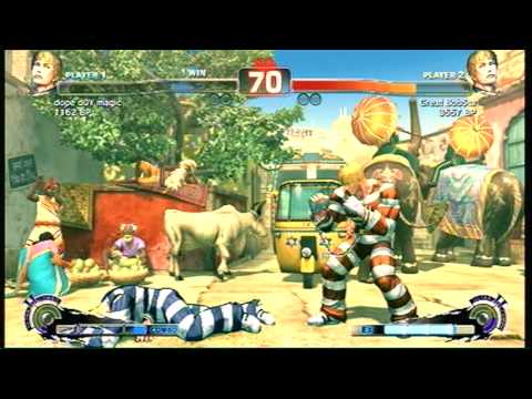 SSF4 EndlessBattle  -  GreatBobSta(Cody) vs dope d0y magic(Cody)  #468