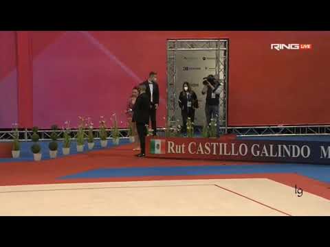 Rut Castillo Galindo Ribbon AA Qualifications World Cup Sofia 2021
