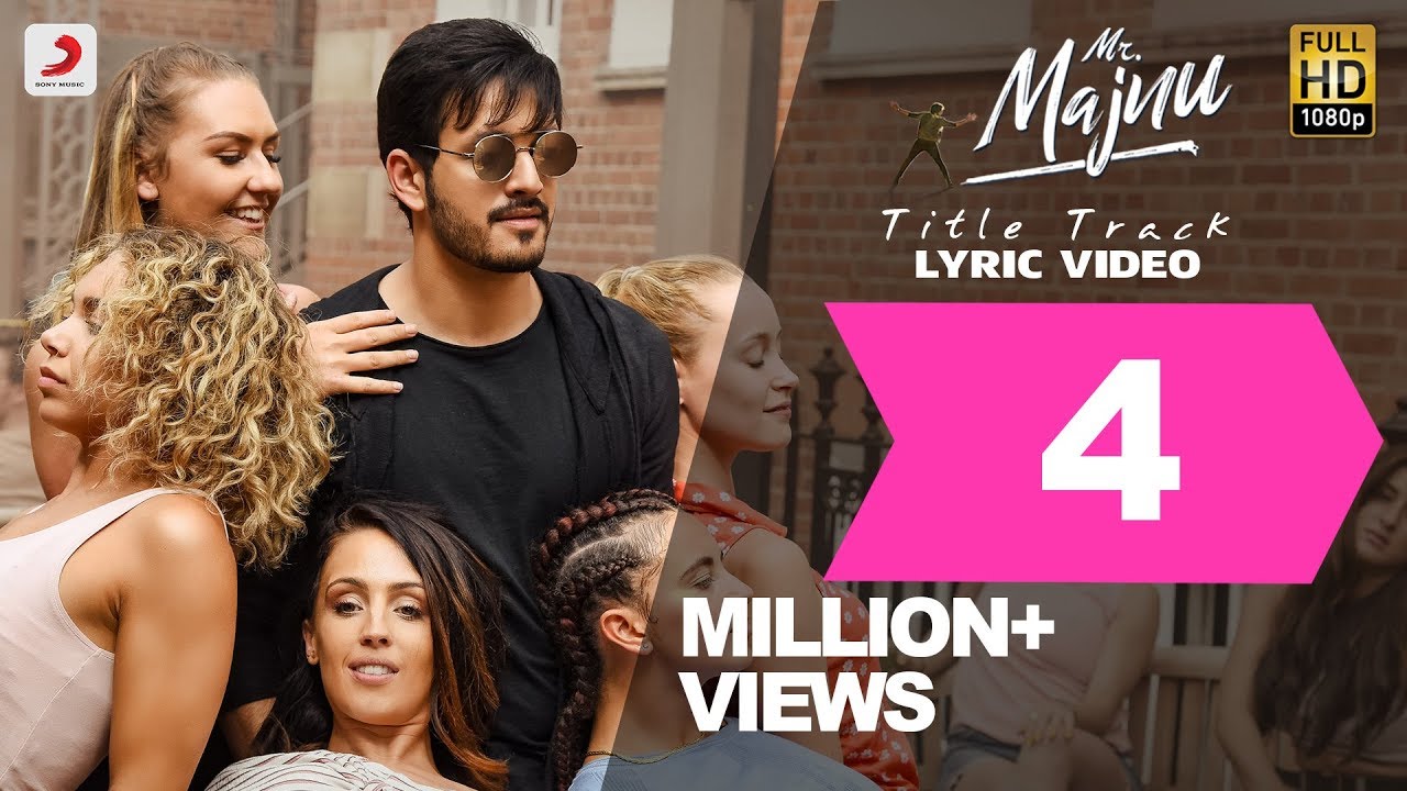 Mr. Majnu Title Lyrics  | Mr. Majnu | Akhil Akkineni | Ramya NSK | Thaman S