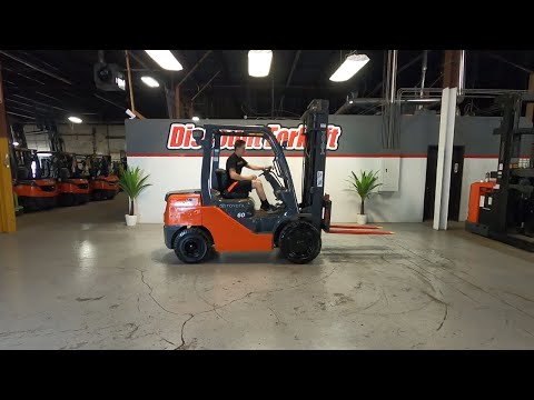 TOYOTA 8-Series 8FDU30 6,000lb Diesel #0497 - Forklift for Sale